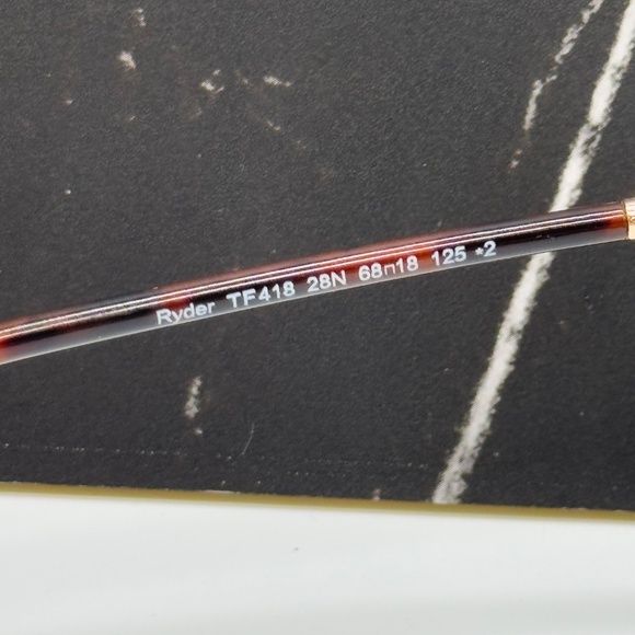 NEW TOM FORD TF418 28N WOMEN AVIATOR SUNGLASSES TOM FORD RYDER FT0418/S EYEWEAR - Picture 8 of 10